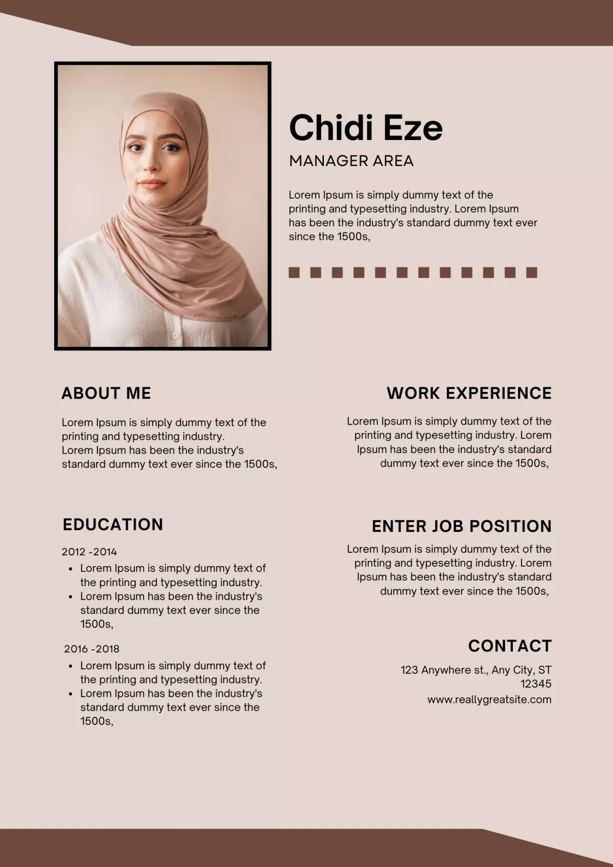 I will design your professional CV or resume