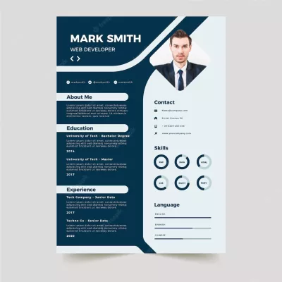 I will make an attractive CV for your job 
